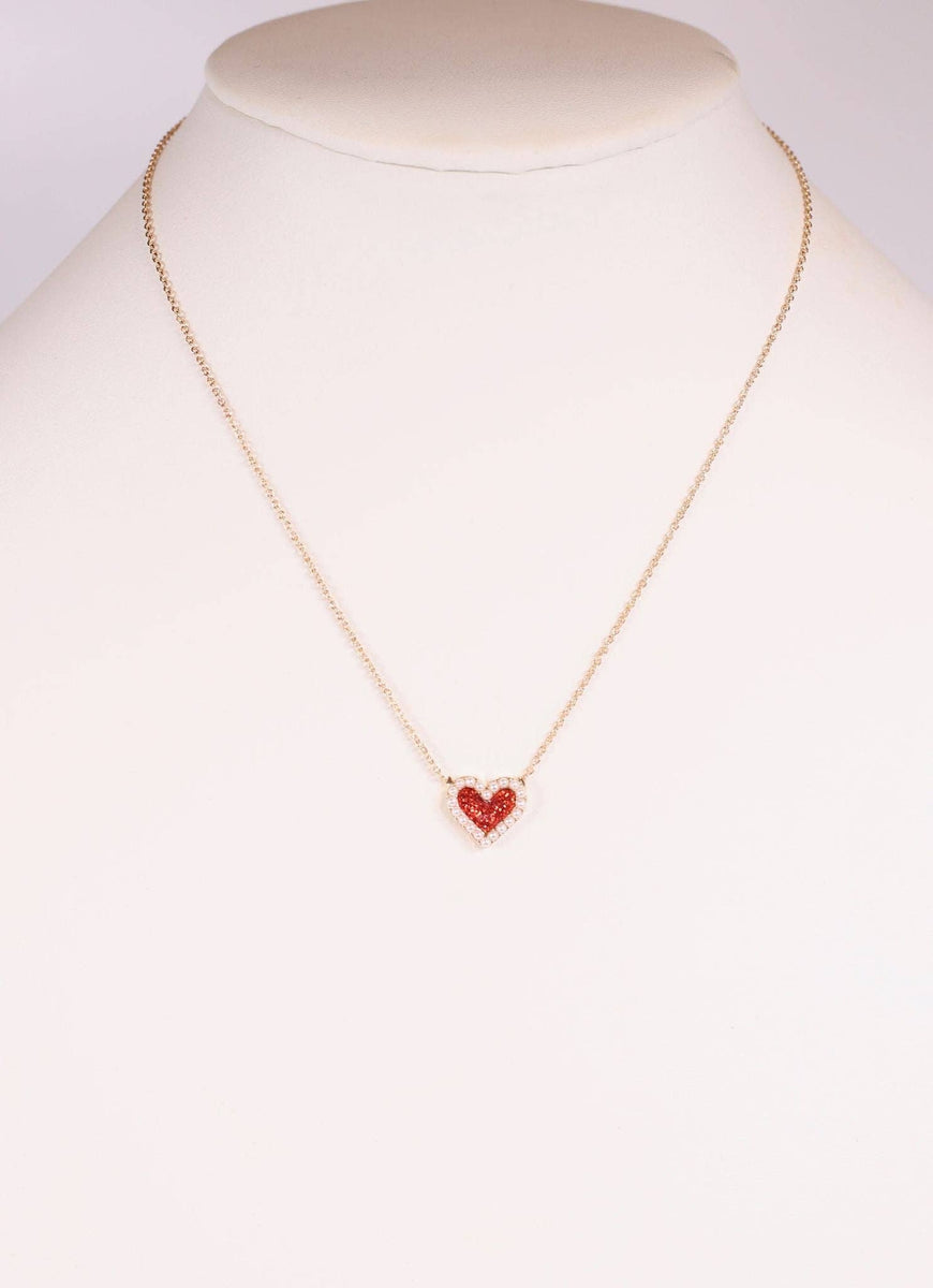 Ellie Heart Necklace | Southern Grace Boutique