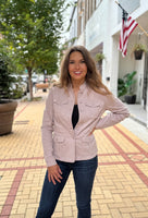 Blush Utility Jacket