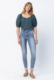 Mid Rise LT Wash Skinny - Southern Grace Boutique 