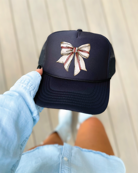 Baseball Bow Hat