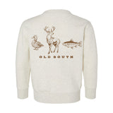Sportsman's Triple, Sweatshirt, Natural Heather, Toddler