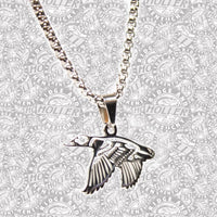 Landing duck- Stainless Steel Necklace