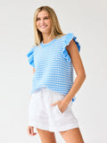 Oakley Sweater, Blue - Southern Grace Boutique 