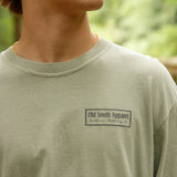 Camo Logo LS Tee Sandstone - Southern Grace Boutique 