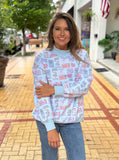 Traveling Matchbook Sweatshirt - Southern Grace Boutique 