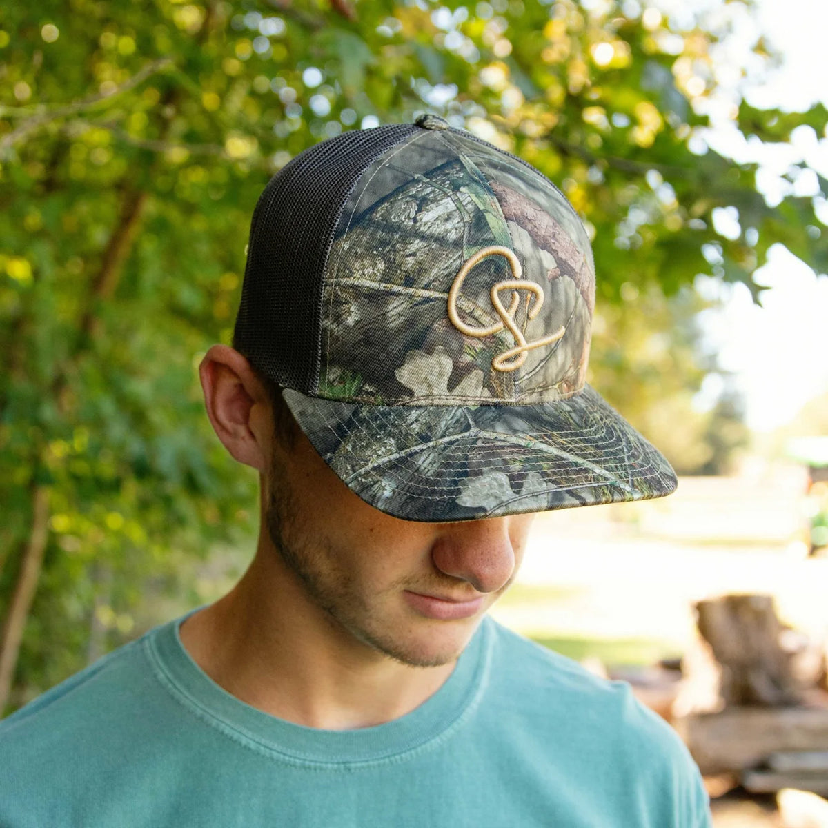 OS Initials Trucker Hat | Southern Grace Boutique