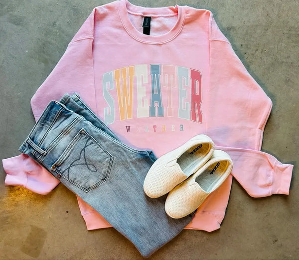 Sweater Weather' Sweatshirt - Southern Grace Boutique 