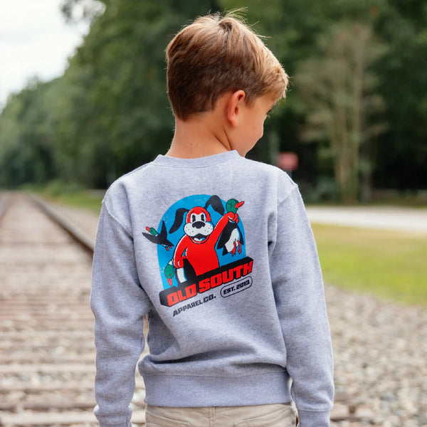 Pixeled Duck Hunt Toddler Sweatshirt - Southern Grace Boutique 