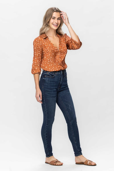 Tummy Control Skinnies - Southern Grace Boutique 
