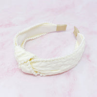 Elegant Knot Pearl Headband - Southern Grace Boutique 