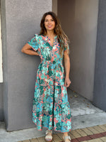 Floral Tiered Dress