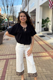Pleated Top - Southern Grace Boutique 