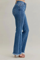 JB Fray Hem Double Button - Southern Grace Boutique 
