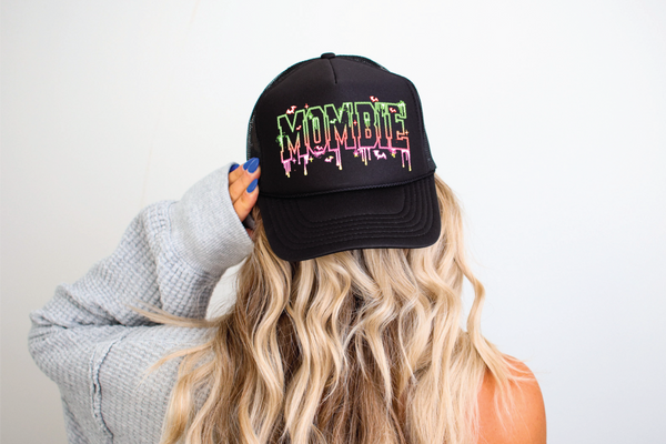 Mombie Trucker Hat - Southern Grace Boutique 
