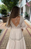 LACE TRIM MAXI