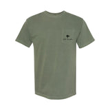 Barrel Fire Tee, Moss
