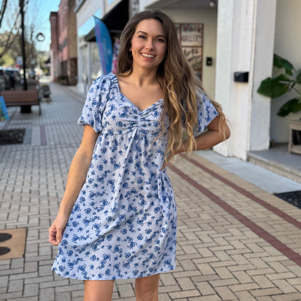 Floral Babydoll Dress