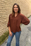 Aria Blouse - Southern Grace Boutique 