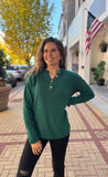 Henley Sweater - Southern Grace Boutique 