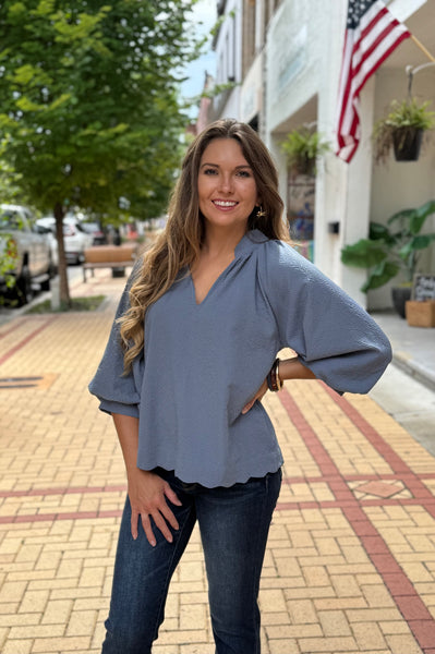 Gail V-Neck Top