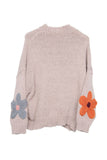 Floral Knit Sweater - Southern Grace Boutique 