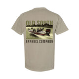 Bass boat Tee, Sandstone