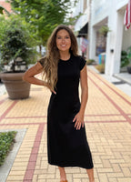 Cap Sleeve Midi - Southern Grace Boutique 