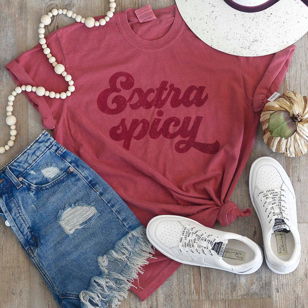 Extra Spicy Tee - Southern Grace Boutique 