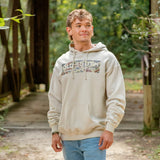 Thicket Camo Logo Hoodie , Sand - Southern Grace Boutique 