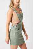 Sage Overall Skirt - Southern Grace Boutique 