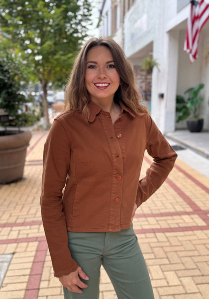 Scallop Trim Jacket