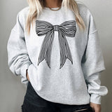 Coquette Bow Sweatshirt - Southern Grace Boutique 
