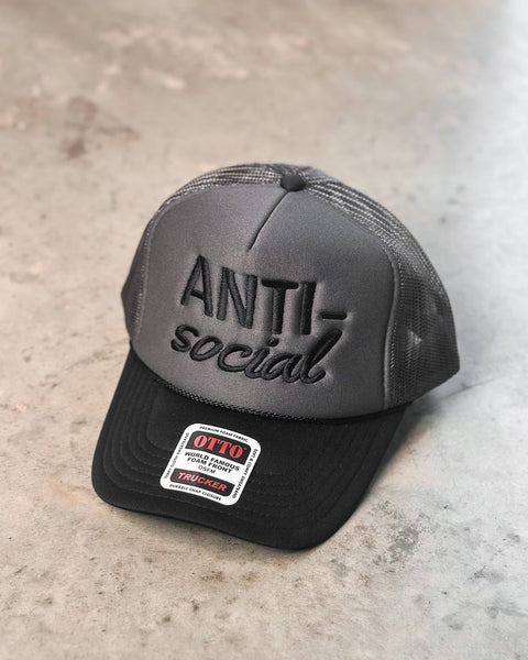 Antisocial Embroidery Cap - Southern Grace Boutique 