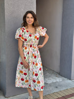 Smocked Midi Dress