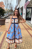 Sleeveless Midi Dress - Southern Grace Boutique 