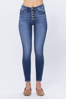 Button Fly Skinny - Southern Grace Boutique 