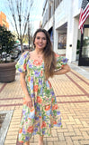 Floral Wrap Dress - Southern Grace Boutique 