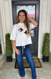 Cream Bird Sweater