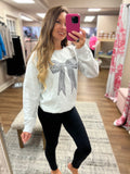 Coquette Bow Sweatshirt - Southern Grace Boutique 