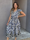 Abstract Print Midi