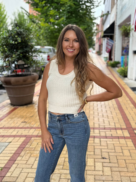 Sleeveless Sweater - Southern Grace Boutique 