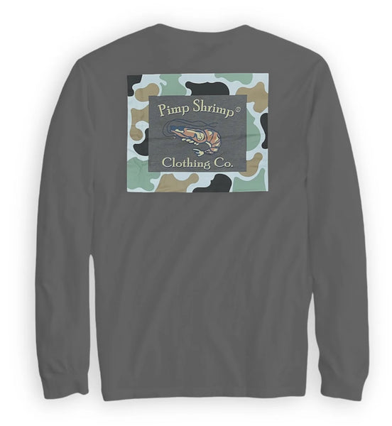 LS Camo Back Tee - Southern Grace Boutique 