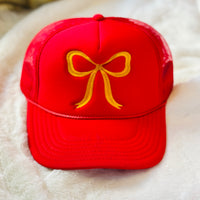 Coquette Embroidery Hat