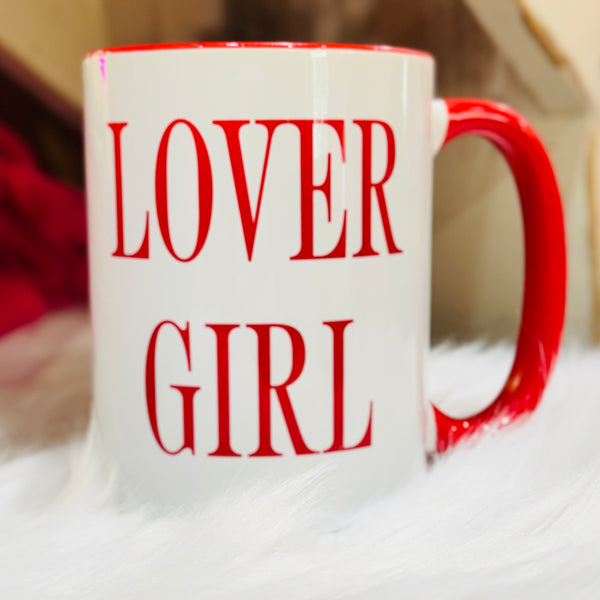 Lover Girl Mug - Southern Grace Boutique 