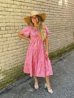 Tiered Smocked Midi - Southern Grace Boutique 
