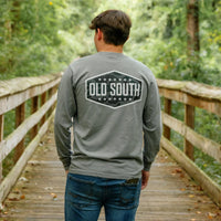Blackout Camo LS Tee, Grey