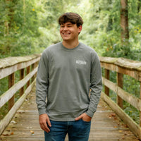 Blackout Camo LS Tee, Grey