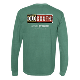 Shell Casing LS Tee, Lt Green - Southern Grace Boutique 