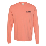 Texted LS Tee, Terracotta - Southern Grace Boutique 