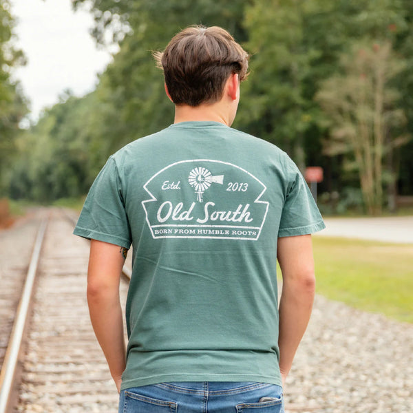 Simple Times Tee, Blue Spruce